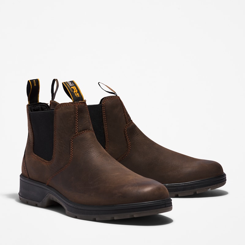 Мужские ботинки Timberland Men's Timberland PRO Nashoba Soft-Toe Slip-On Work Boot — фото 4