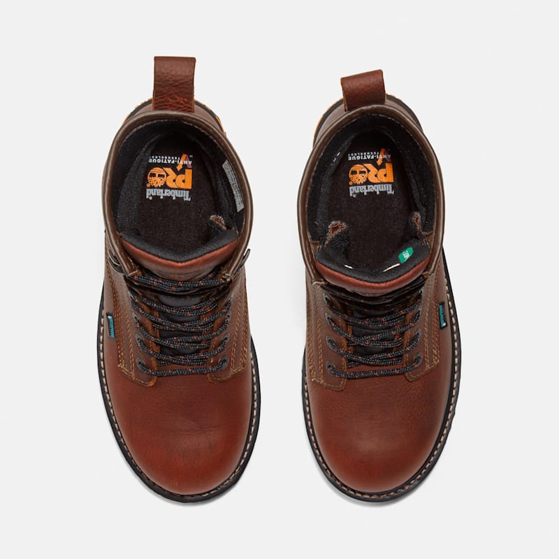Мужские ботинки Timberland Men's Boondock 8" Waterproof Work Boot — фото 2