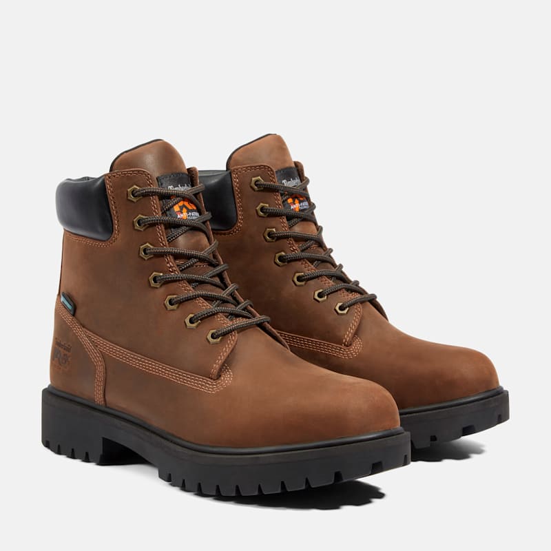 Мужские ботинки Timberland Men's Direct Attach 6" Soft Toe Waterproof Work Boot — фото 4