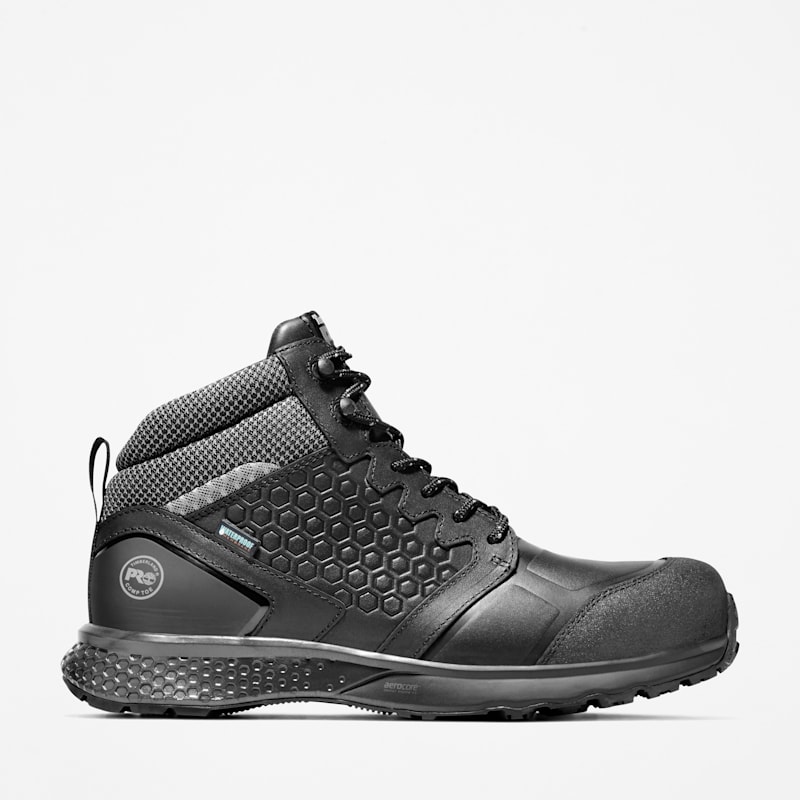 Мужские кроссовки Timberland Men's Reaxion Composite Toe Waterproof Work Sneaker