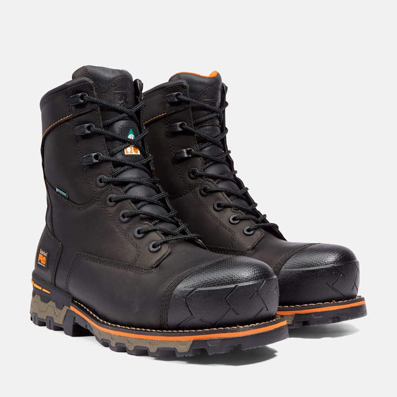 Мужские ботинки Timberland Men's Boondock 8" Composite Toe Waterproof Work Boot — фото 4