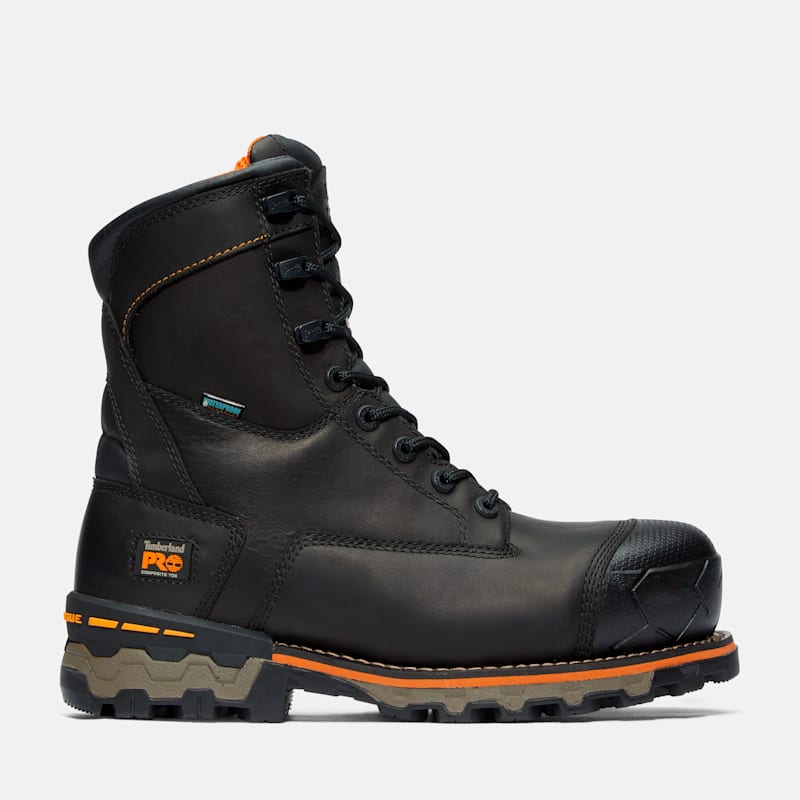 Мужские ботинки Timberland Men's Boondock 8" Composite Toe Waterproof Work Boot