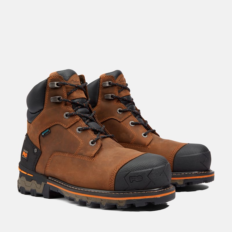 Мужские ботинки Timberland Men's Timberland PRO Boondock 6" Waterproof Comp-Toe Work Boot — фото 4