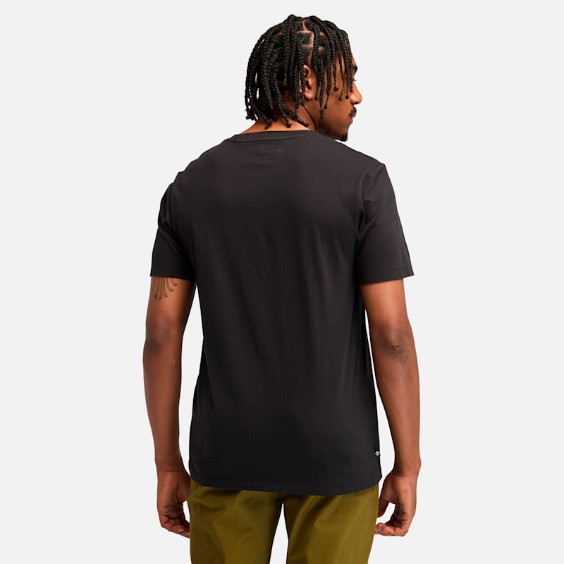 Мужские футболки Timberland Men's Northwood Logo Short-Sleeve T-Shirt — фото 4