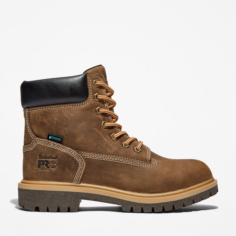Женские ботинки Timberland Women's Direct Attach 6" Steel Toe Waterproof Work Boot