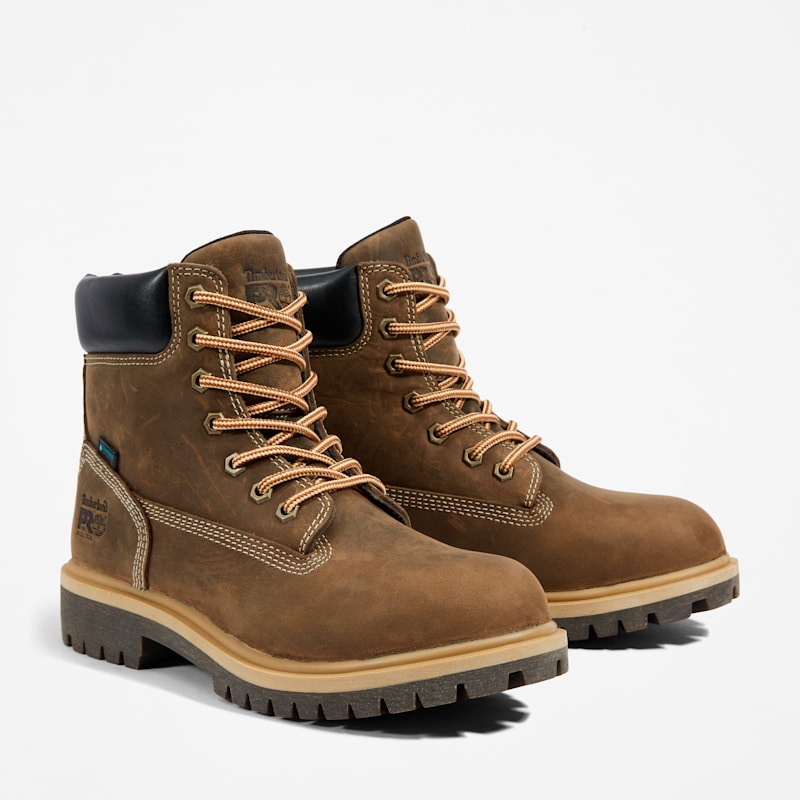 Женские ботинки Timberland Women's Direct Attach 6" Steel Toe Waterproof Work Boot — фото 4