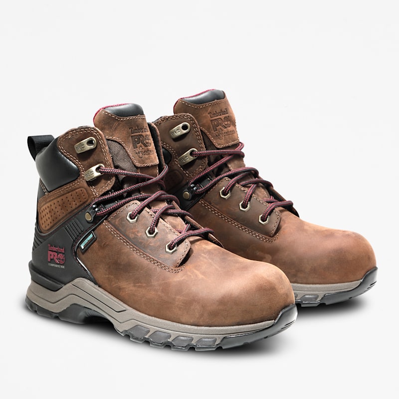Женские ботинки Timberland Women's Hypercharge 6" Composite Toe Waterproof Work Boot — фото 2