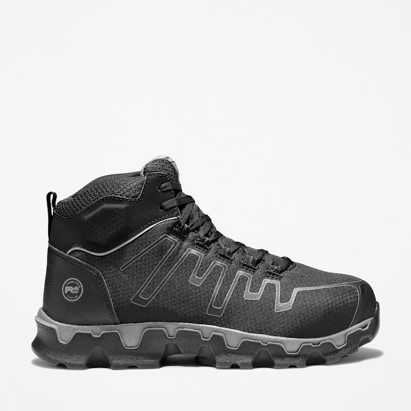 Мужские ботинки Timberland Men's Timberland PRO Powertrain Sport Alloy-Toe Mid Athletic Work Boot
