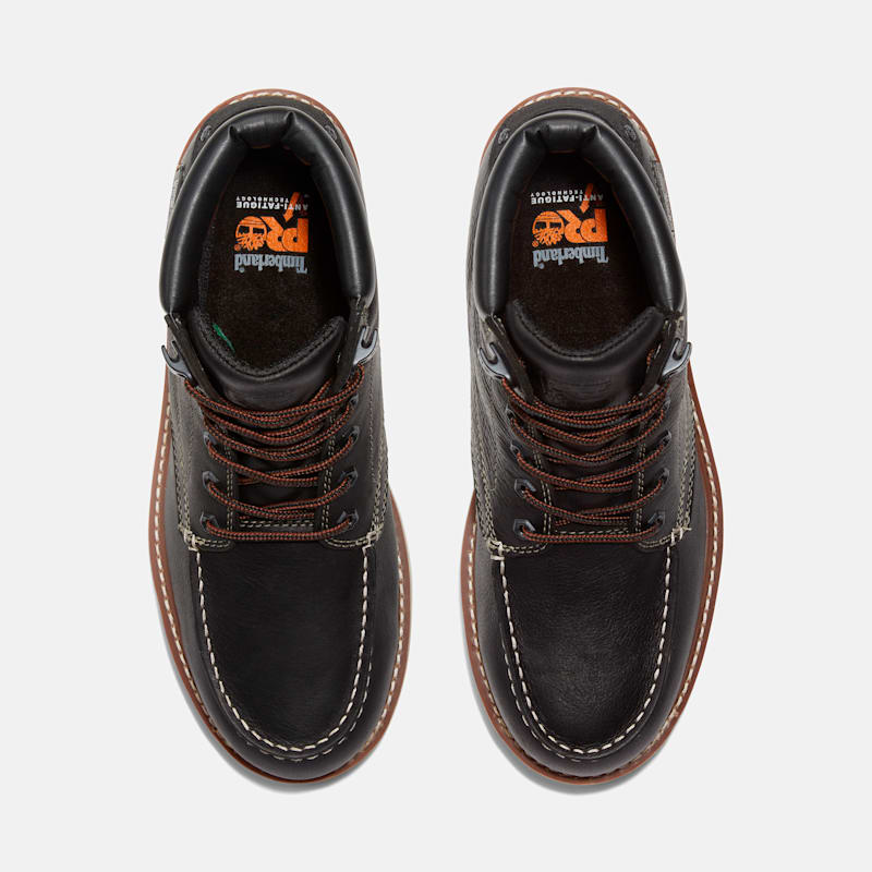 Мужские ботинки Timberland Men's Timberland PRO Gridworks 6" Waterproof Moc-Toe Work Boot — фото 2