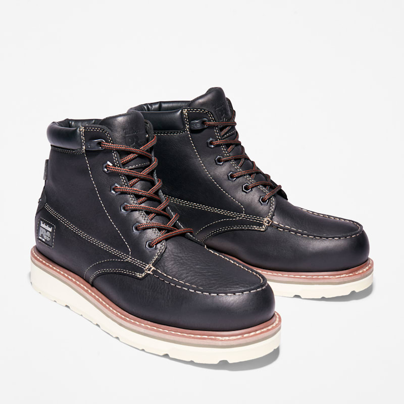Мужские ботинки Timberland Men's Timberland PRO Gridworks 6" Waterproof Moc-Toe Work Boot — фото 4