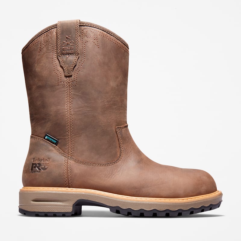 Женские ботинки Timberland Women's Ashlar Pull On Alloy Toe Waterproof Work Boot