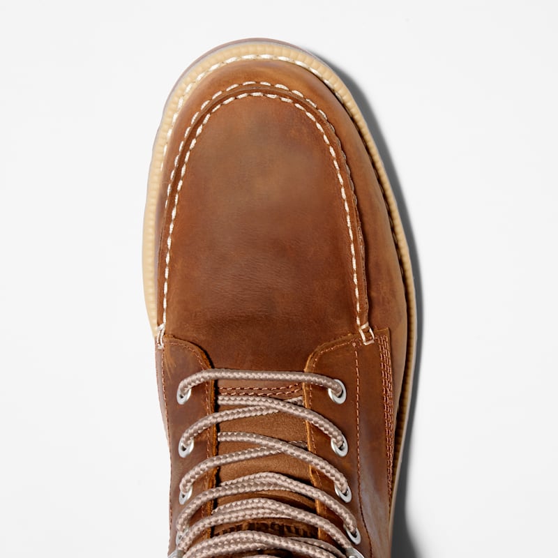 Мужские ботинки Timberland Men's Redwood Falls Waterproof Moc-Toe Boot — фото 2