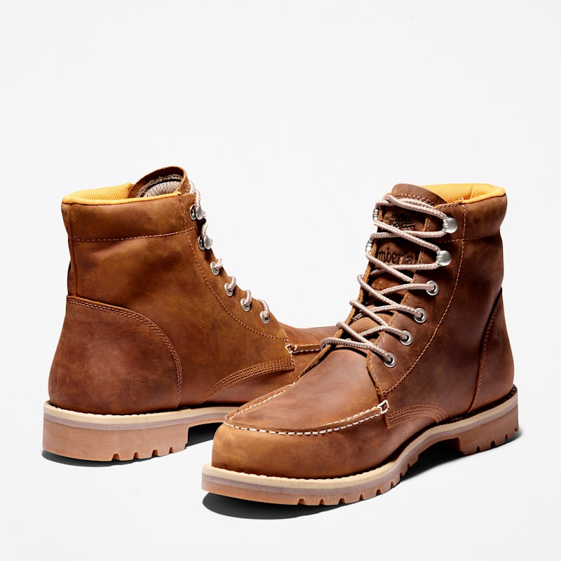 Мужские ботинки Timberland Men's Redwood Falls Waterproof Moc-Toe Boot — фото 5