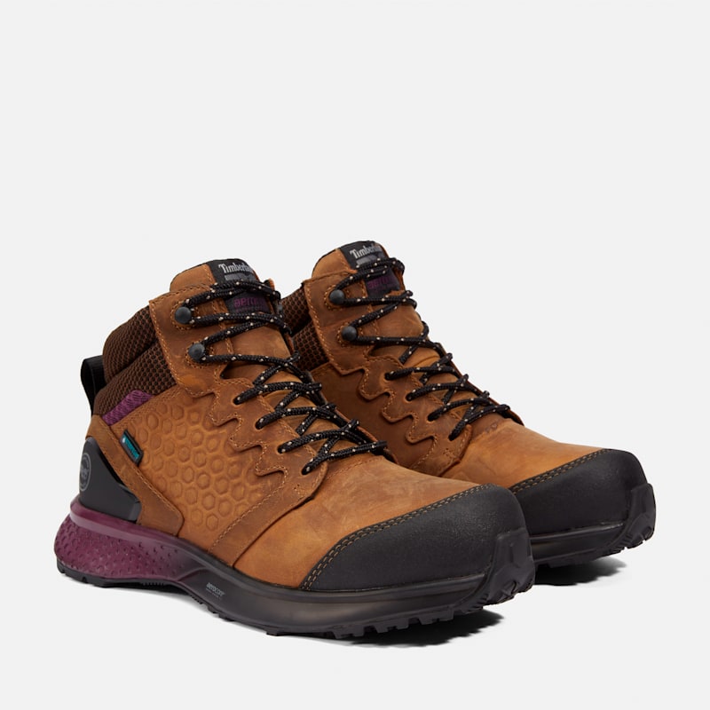 Женские ботинки Timberland Women’s Reaxion Composite Toe Waterproof Work Boot — фото 4