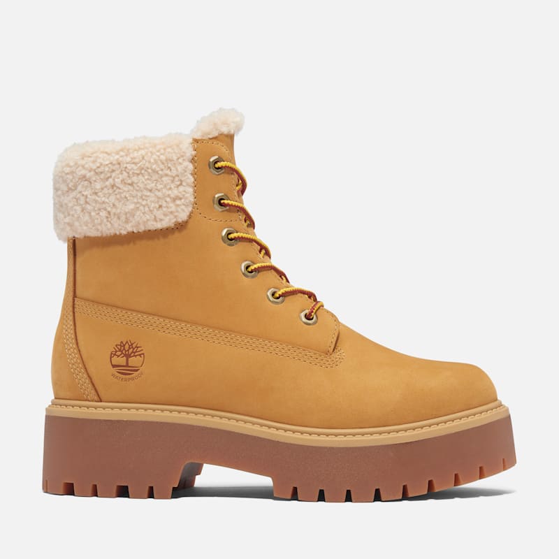 Женские ботинки Timberland Women's Stone Street Warm-Lined Waterproof Platform Boot