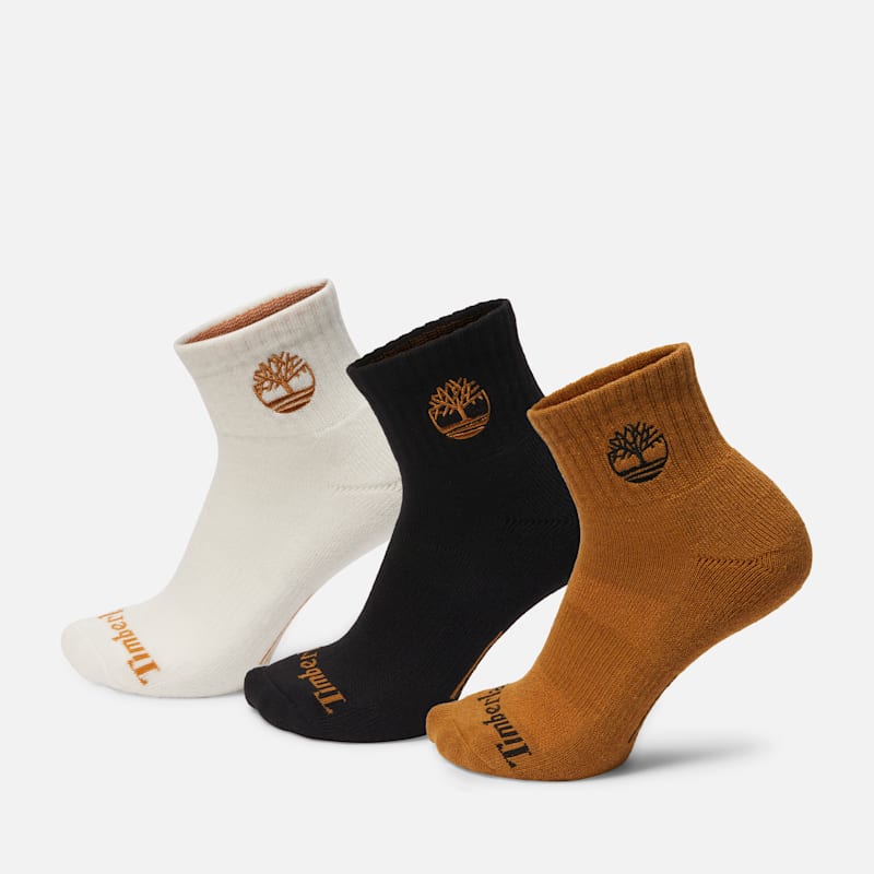 Носки Newmarket Village Cushion, укороченные, 3 шт. — Timberland