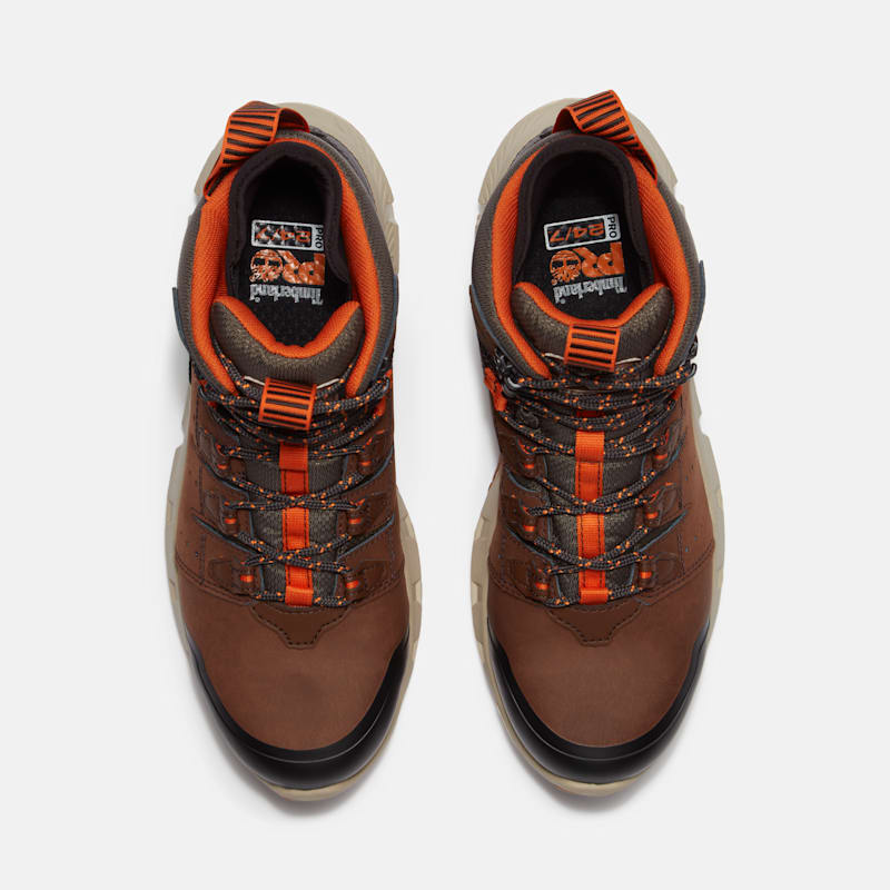 Мужские ботинки Timberland Men's Tempe 6" Alloy Toe Waterproof Work Boot — фото 2