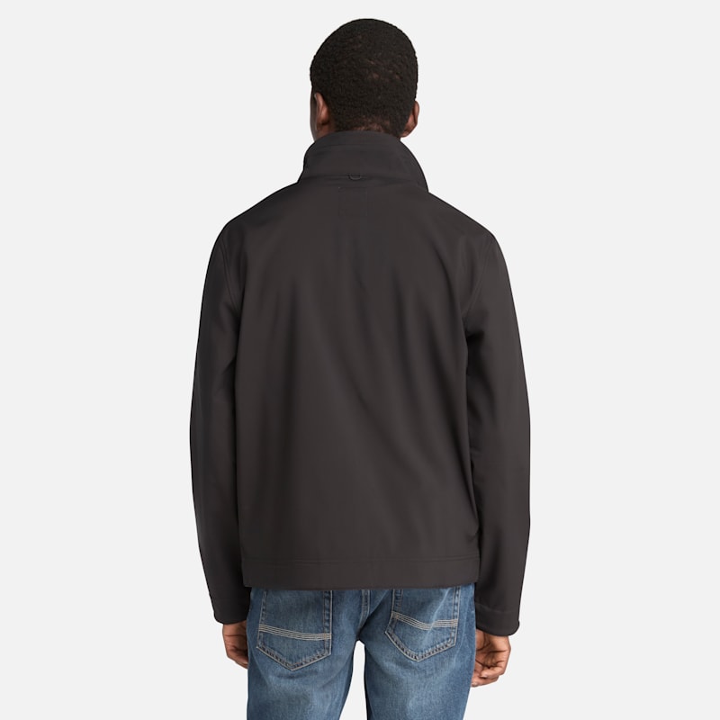 Мужские куртки Timberland Men's Mt. Waumbek Windproof Full-Zip Softshell Jacket — фото 5