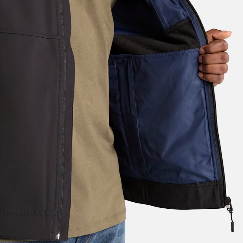 Мужские куртки Timberland Men's Mt. Waumbek Windproof Full-Zip Softshell Jacket — фото 4