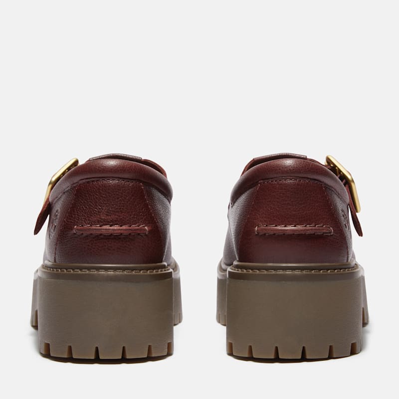 Женские кроссовки Timberland Women's Stone Street Platform Buckle Shoe — фото 5