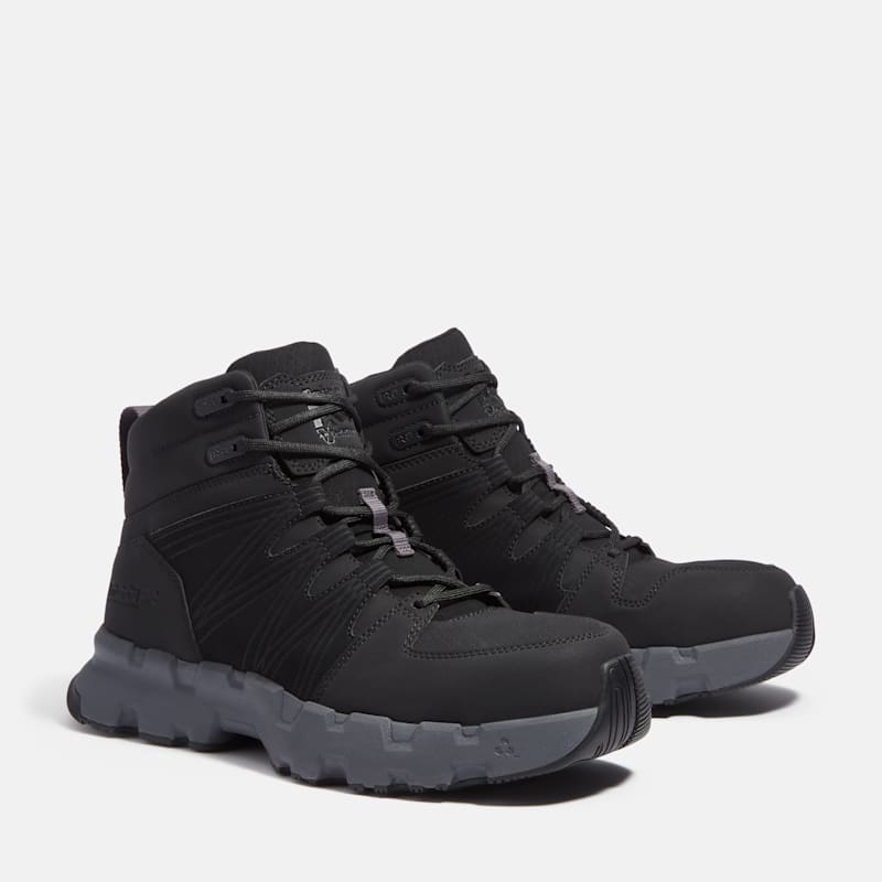 Мужские кроссовки Timberland Men's Powertrain EV Mid Composite Toe SD10 Work Sneaker — фото 4