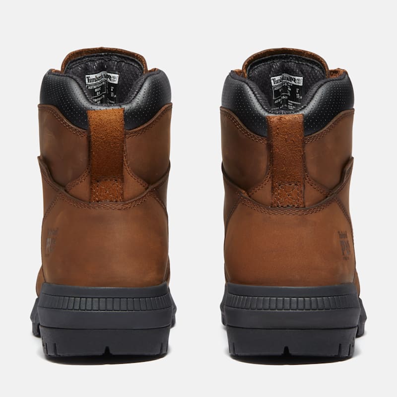 Мужские ботинки Timberland Men's Montauk 6" Steel Toe Waterproof Work Boot — фото 5