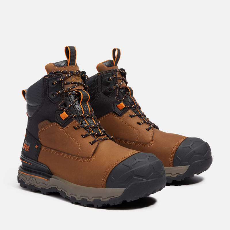 Мужские ботинки Timberland Men's Boondock Ultralight 6" Soft Toe Waterproof Work Boot — фото 4