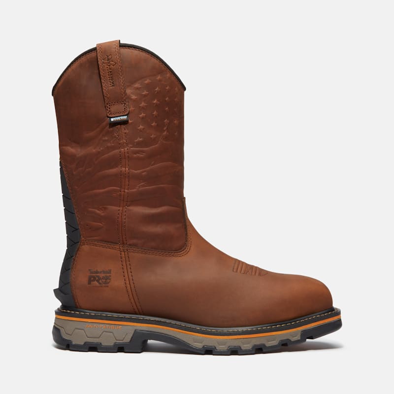 Мужские ботинки Timberland Men's True Grit USA Pull-On Composite Toe Waterproof Work Boot