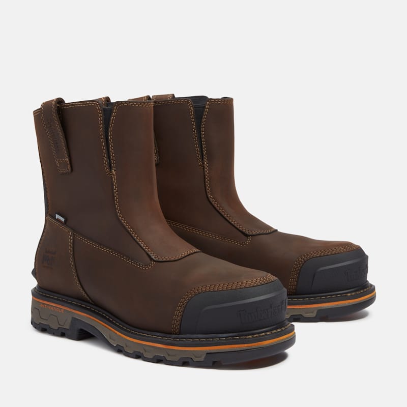 Мужские ботинки Timberland Men's True Grit Chelsea Composite Toe Waterproof Work Boot — фото 4
