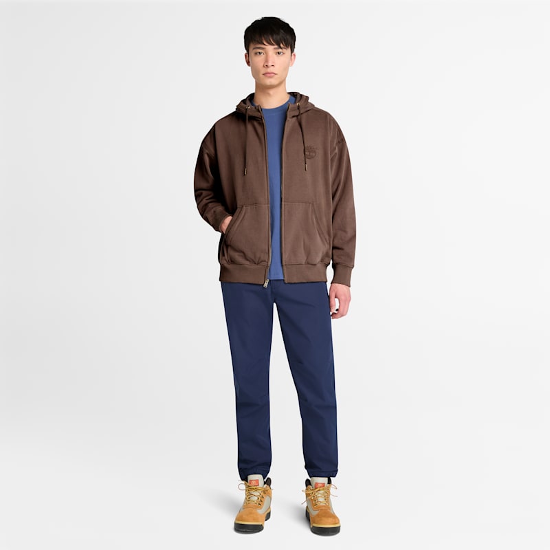 Мужские худи Timberland Men's Timberland 10061 Full-Zip Sweatshirt — фото 3