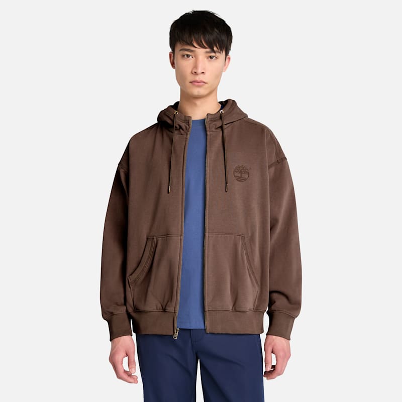 Мужские худи Timberland Men's Timberland 10061 Full-Zip Sweatshirt — фото 2