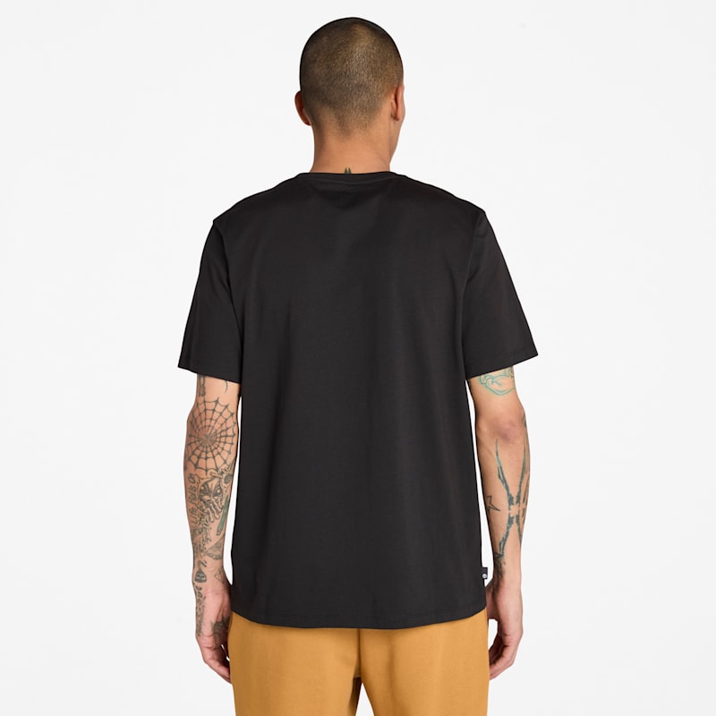 Женские футболки Timberland Square Stack Logo Short-Sleeve T-Shirt — фото 5