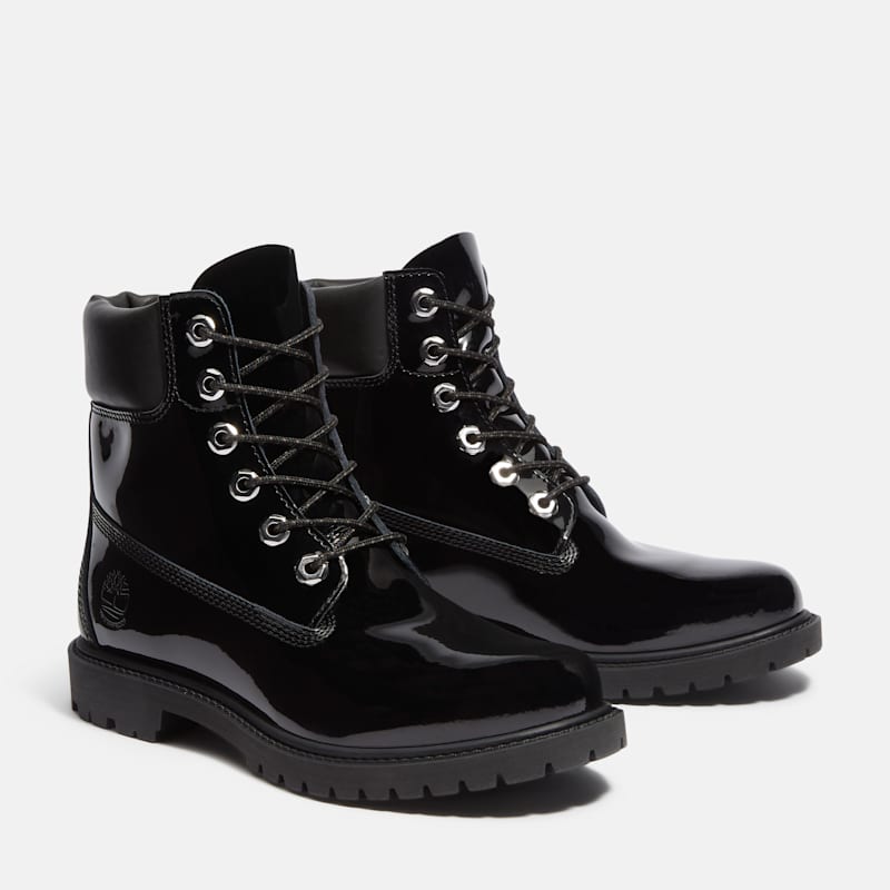 Женские ботинки Timberland Women's Patent Leather Premium 6-Inch Waterproof Boot — фото 4