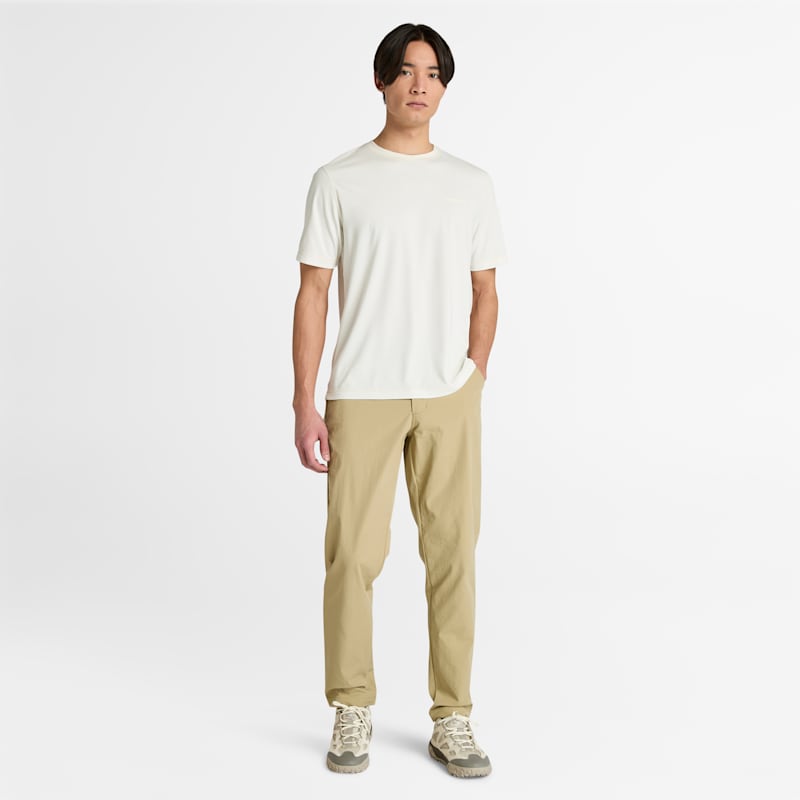 Мужские футболки Timberland Men's Granite Lake Wicking Quick-Dry T-Shirt — фото 3