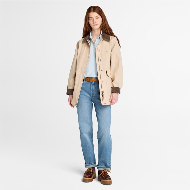 Женские куртки Timberland Women's Wenham Waterproof Barn Coat — фото 3