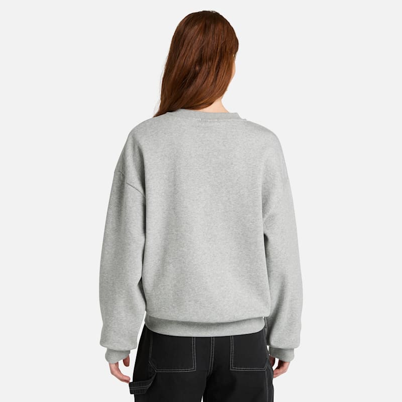 Женские худи Timberland Women's Timberland Seasonal Logo Crewneck Sweatshirt — фото 4