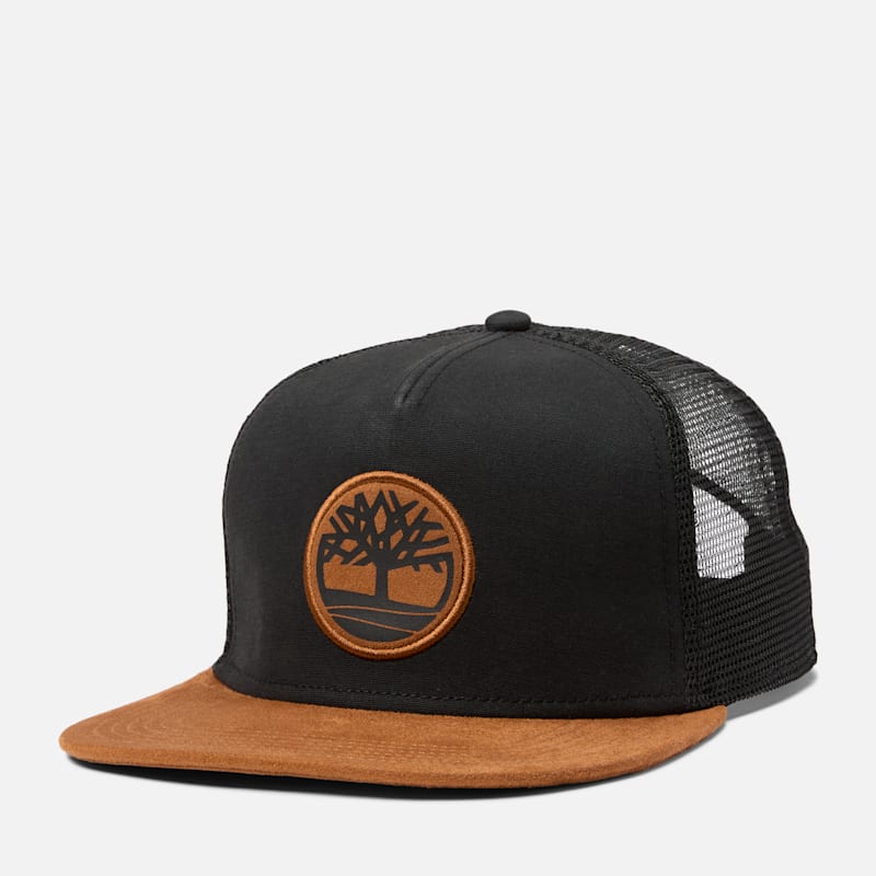 Головные уборы Timberland Faux Suede Flatbrim Trucker Hat