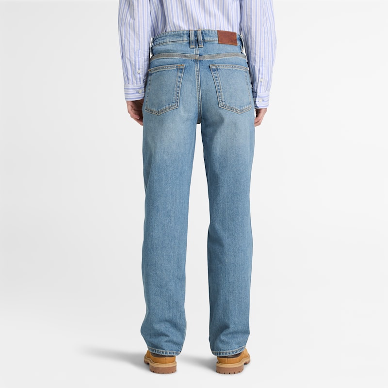 Женские брюки Timberland Women's Straight Denim Pant — фото 5