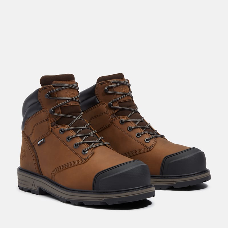Мужские ботинки Timberland Men's TiTAN Tasker 6" Alloy-Toe Waterproof Work Boot With Toe Bumper — фото 4