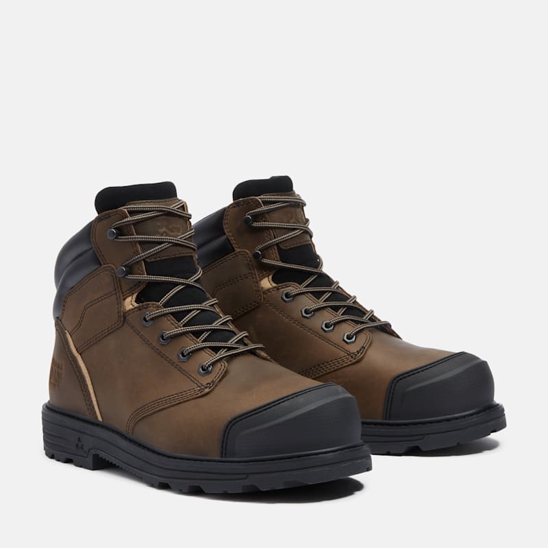 Мужские ботинки Timberland Men's TiTAN Tasker 6" Alloy-Toe Work Boot With Toe Bumper — фото 4