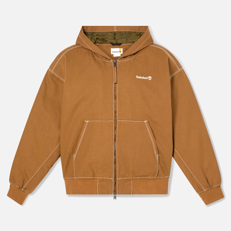 Женские кроссовки Timberland Washed Duck Canvas Hooded Bomber