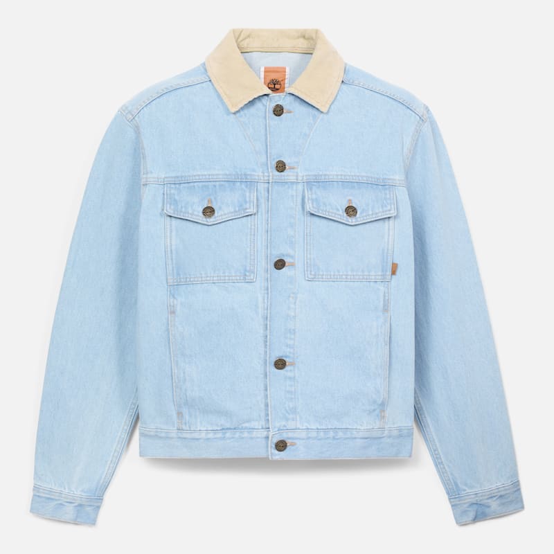 Мужские куртки Timberland Corduroy Collared Denim Jacket
