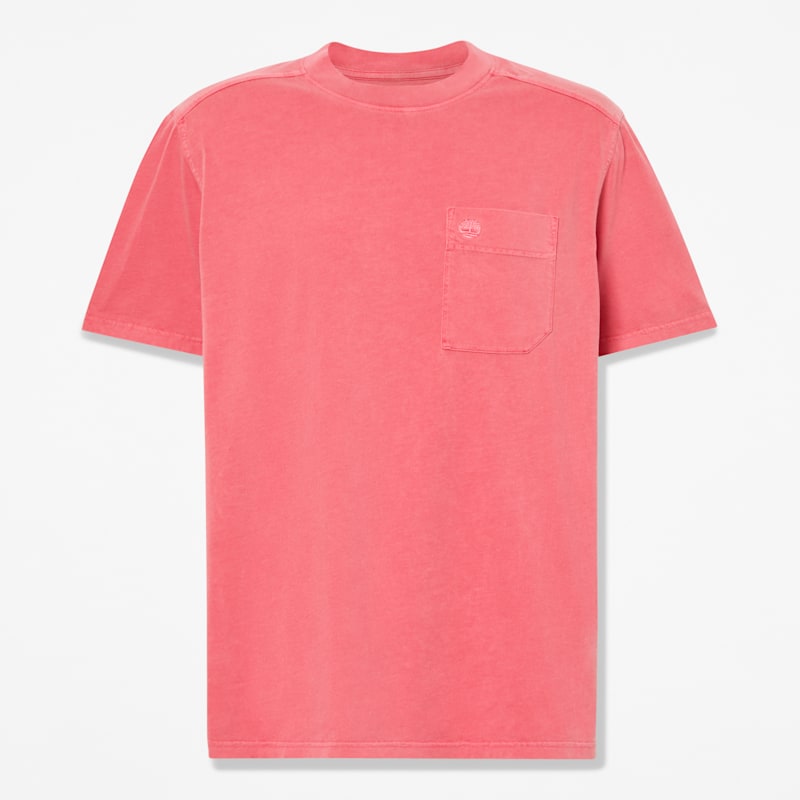 Мужские футболки Timberland Men's Merrymack River Garment Dyed Chest Pocket T-Shirt