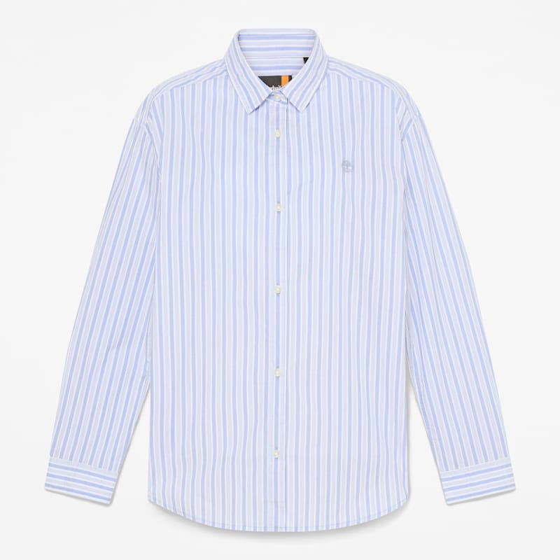 Женские рубашки Timberland Women's Multi-Stripe Long-Sleeve Shirt