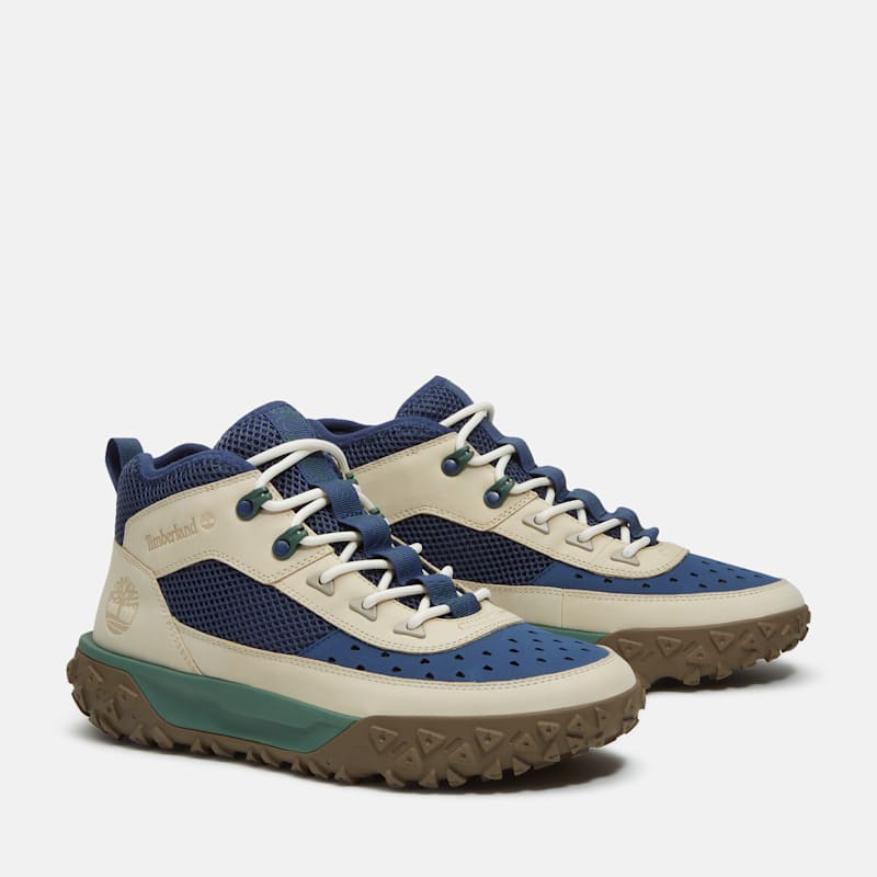 Мужские кроссовки Timberland Men's GreenStride Motion 6 Mid Perforated Sneaker — фото 4