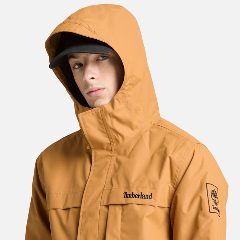 Мужские куртки Timberland Men's Benton Waterproof Shell Jacket — фото 4