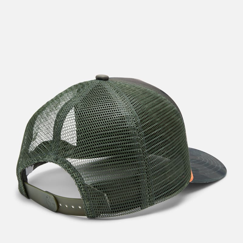 Головные уборы Timberland Logo Rope Trucker Hat — фото 2