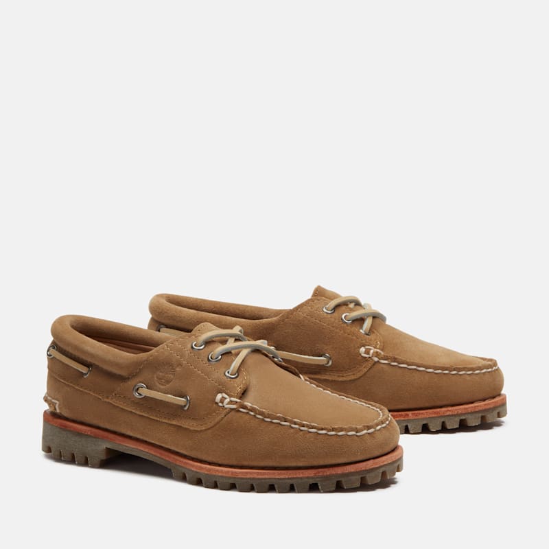 Женские кроссовки Timberland Women's Timberland Authentic 3-Eye Boat Shoe — фото 4