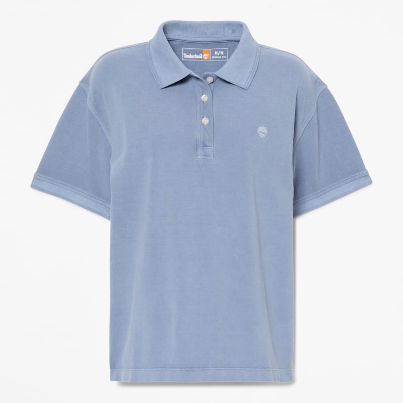 Женские топы Timberland Women's Garment Dyed Short-Sleeve Pique Polo