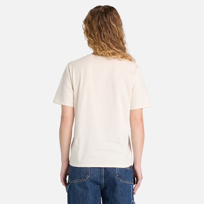 Женские футболки Timberland Women's Dunstan Short-Sleeve T-Shirt — фото 5